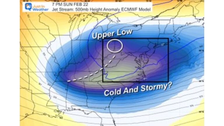Maryland, Pennsylvania and New Jersey Face Sunday Night Snowstorm Potential as Models Clash Over East Coast Upper Low