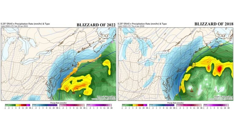 Maryland’s Ocean City Earns ‘Blizzard Capital’ Title After Third Blizzard Warning Since 2018 While Washington, DC Sees None
