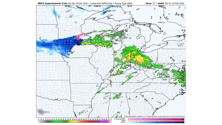Midwest and Ohio Valley Brace for Dual Weather Threat as Severe Storms and Heavy Snow Collide Thursday