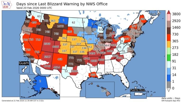 New Jersey and Long Island Face First Blizzard Warning in Over Four Years as Northeast Braces for Major Winter Storm