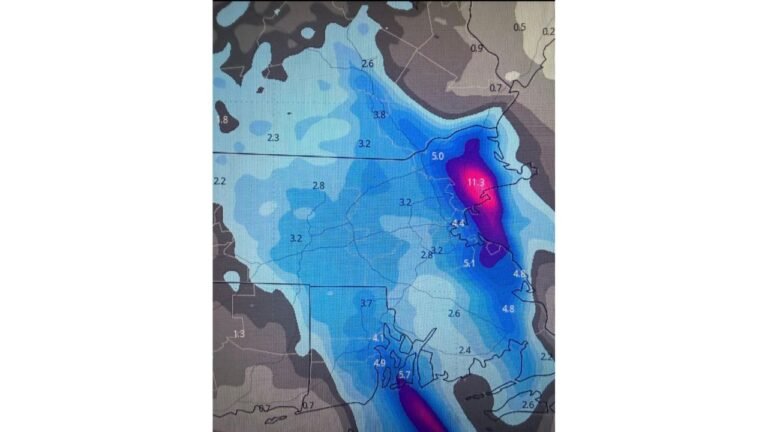 Norlun Trough and Coastal Front Set Up Double Snow Maximum Across Massachusetts and Rhode Island With Localized Heavy Bands