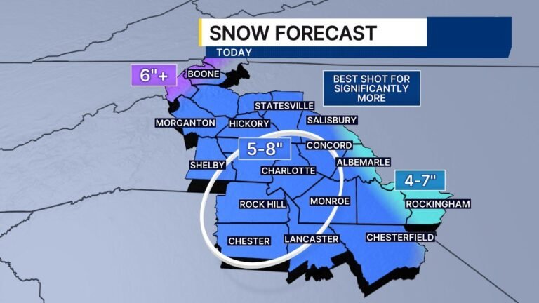 North Carolina Snowstorm Review Shows Forecast Undershot Historic January 31 System That Delivered Up to a Foot of Sno