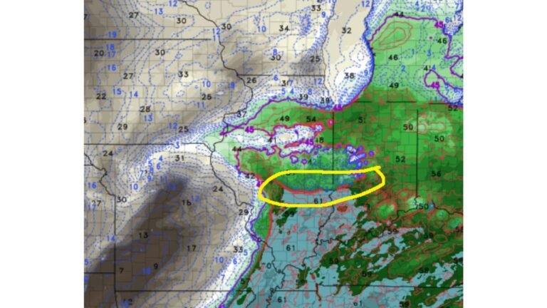 Ohio Valley Severe Storm Setup Targets Kentucky, Tennessee, Illinois and Indiana as Warm Sector Turns Volatile