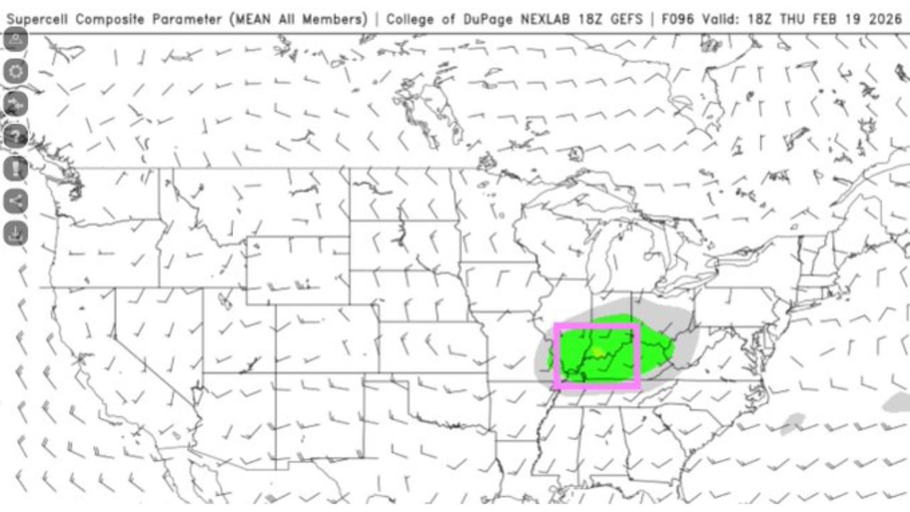 Ohio Valley to Deep South Braces for Three-Day Severe Storm Stretch as Wednesday Through Friday Show Escalating Supercell Signals