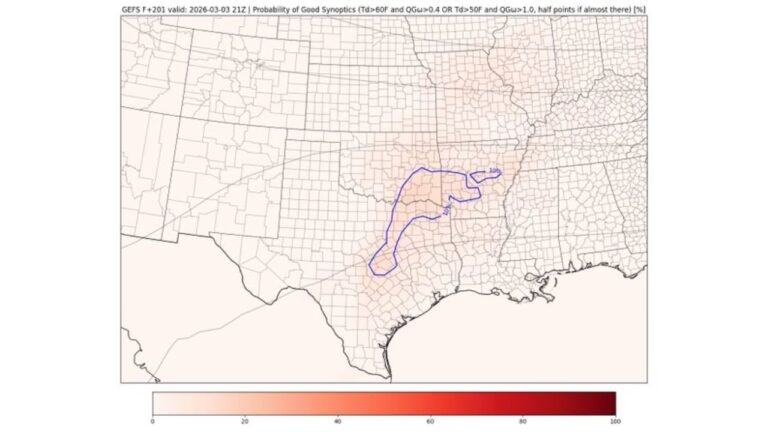 Texas, Oklahoma and Arkansas Highlighted as Late February Severe Weather Signal Emerges for South-Central United States