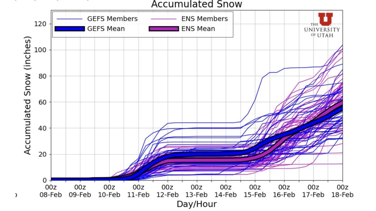 Ensemble Models Signal Improving Snow Potential Mid-February Across the United States as Forecast Confidence Grows