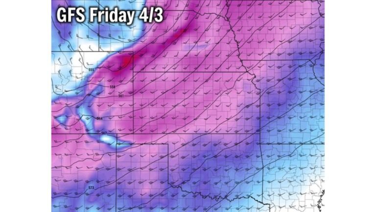 Kansas and Oklahoma Are Now on a Collision Course With a Major Severe Weather Day Friday April 3 as Both Top Models Start Locking In on the Same Setup and a Broad Tornado Risk Area Is Expected From the Storm Prediction Center