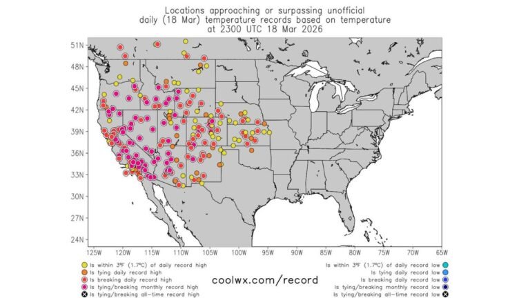 California, Arizona, Nevada and Utah See Explosion of Record-Breaking Heat as Southwest Braces for Even Hotter Days Ahead