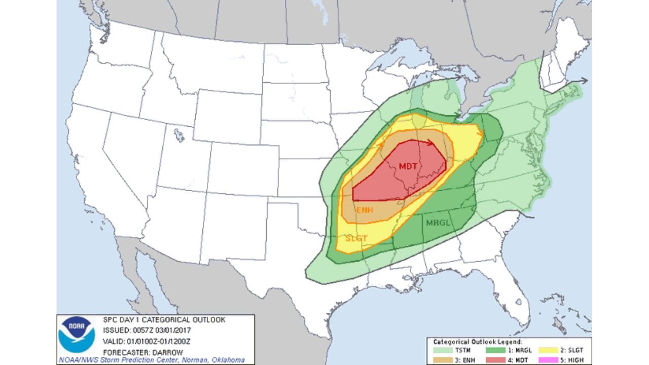 Illinois, Missouri, Indiana, Kentucky and Ohio Were Ground Zero for a 70-Tornado Outbreak That Exploded Across 11 States in Just 24 Hours