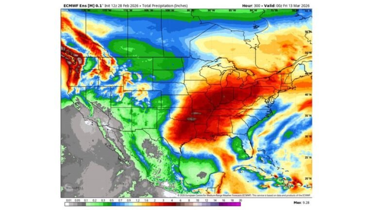 Illinois, Oklahoma and Texas Enter Active Meteorological Spring Pattern as Warmth and Repeated Severe Storm Risks Build Into Mid-March 2026