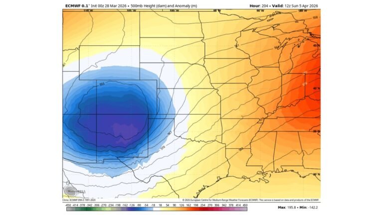 Kansas, Oklahoma and Texas Residents Are Seeing Alarming April 5 Storm Maps Online but the More Reliable Forecast Data Tells a Very Different Story