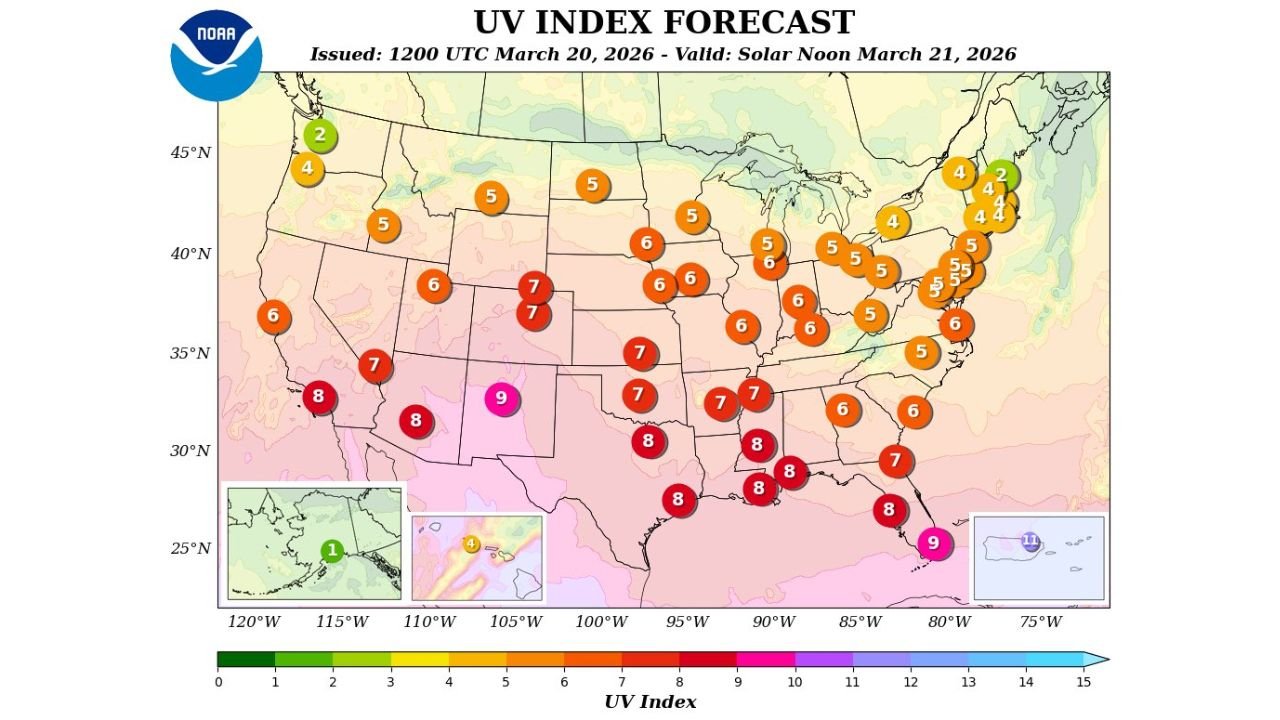 New Mexico Heat Surge Brings Desert-Level UV Spike as Albuquerque and Santa Fe Tie Miami, Florida with Extreme Solar Index
