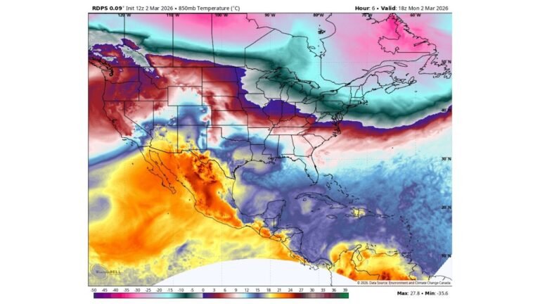 New York, Boston, Philadelphia and Interior Northeast Brace for Snow and Ice Northwest of I-95 as 1040mb High Drives Sharp Thermal Clash