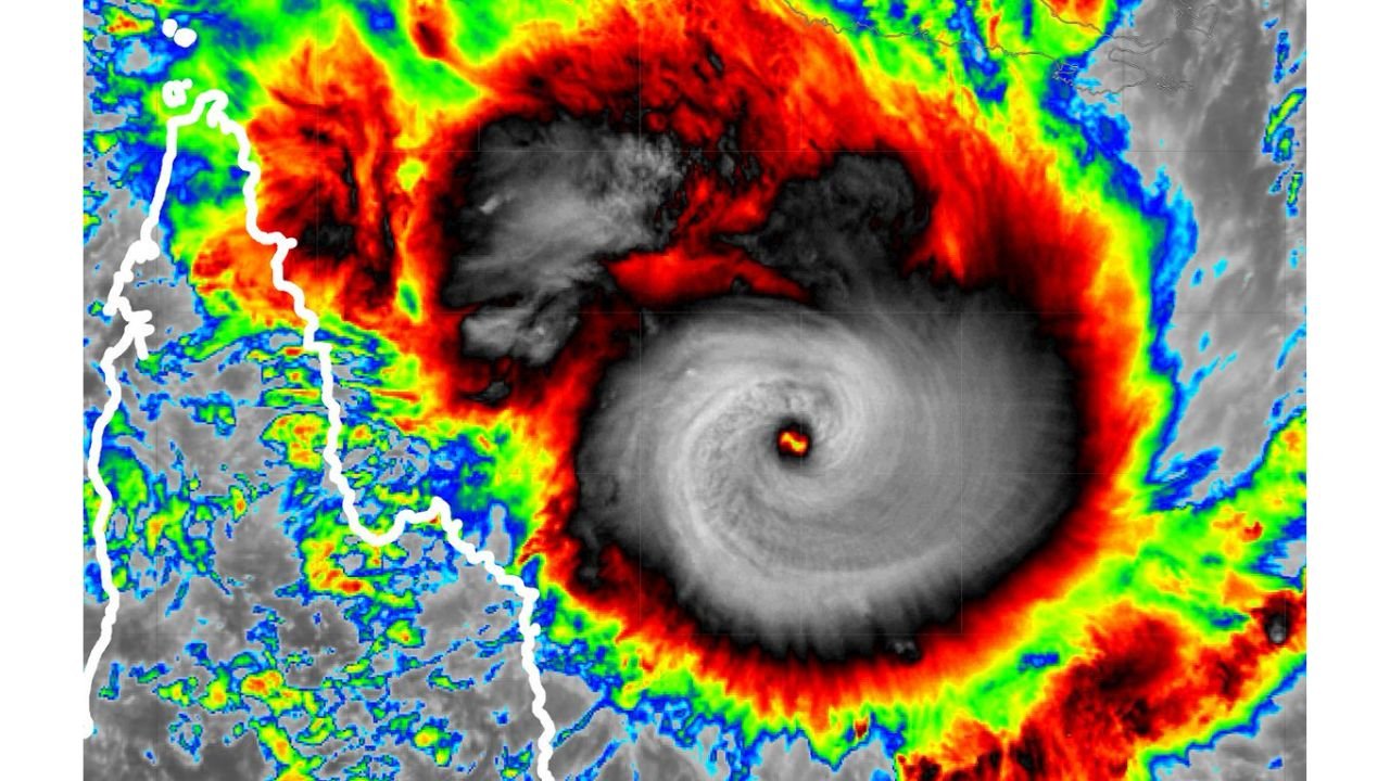 Queensland Australia Faces Catastrophic Landfall as Cyclone Narelle Explodes into Category 5 Storm Targeting Coen With 135+ Knot Winds