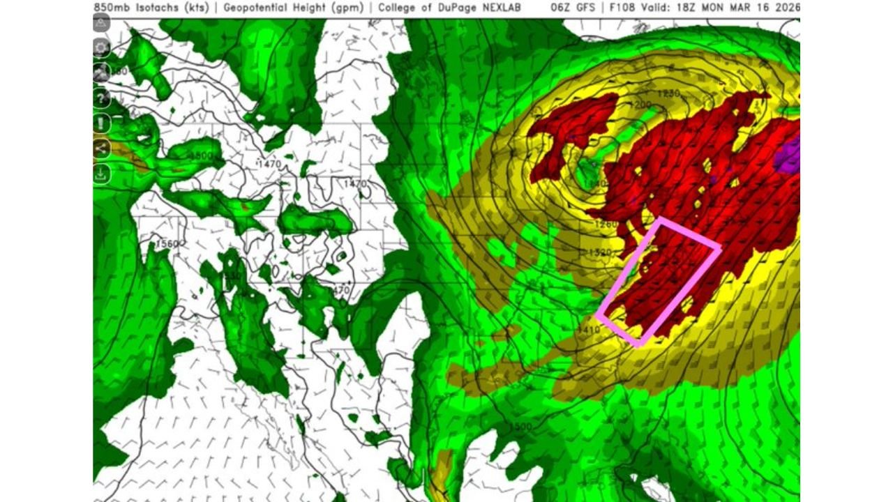 Rare High-End Severe Weather Setup Targets Louisiana, Mississippi, Alabama and the Florida Panhandle Monday as Powerful Jet Stream and Surging Gulf Moisture Collide