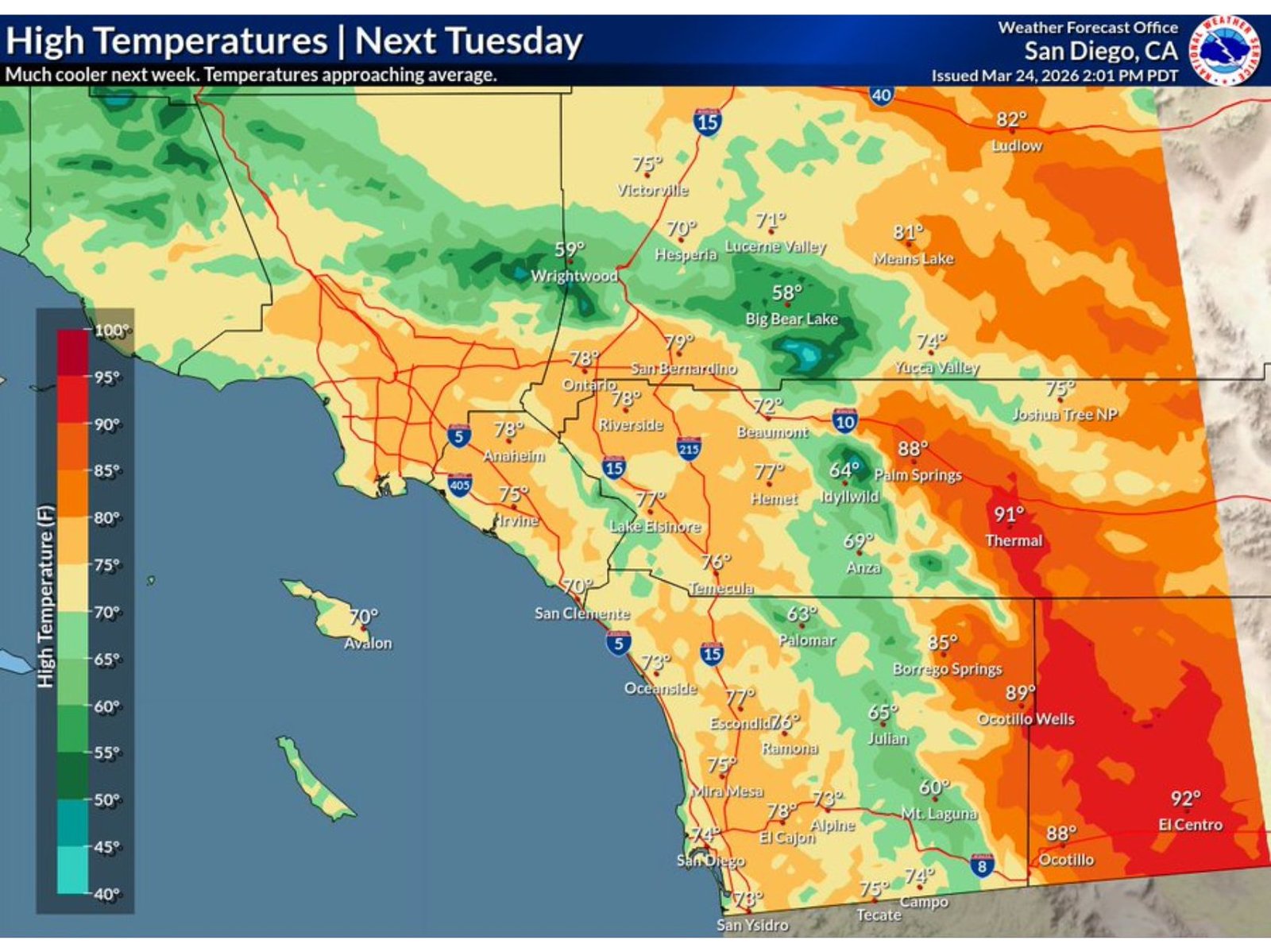 Southern California’s Weeks-Long Heat Wave Finally Breaks as Cooler Pacific Air Pushes Temperatures Back Toward Seasonal Norms