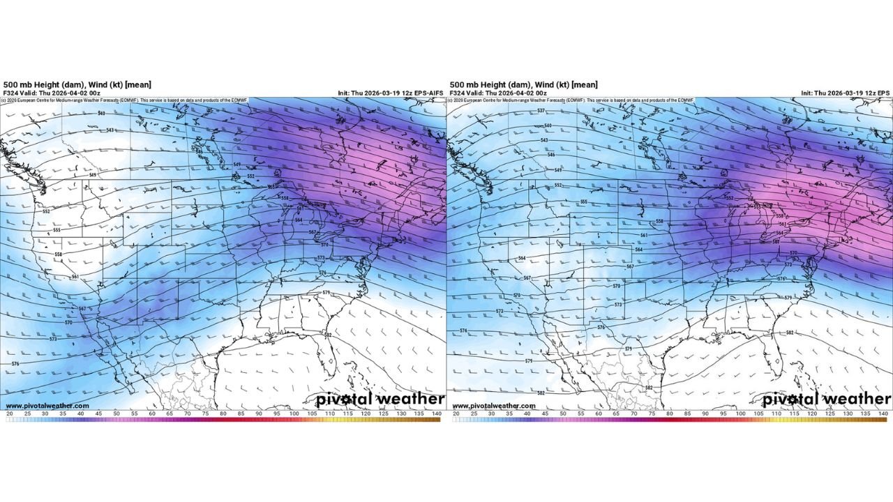 Texas, Oklahoma, Kansas, Missouri and Illinois Could See Early-April Severe Weather Surge as Powerful Jet Stream Targets the Midwest and Mississippi Valley