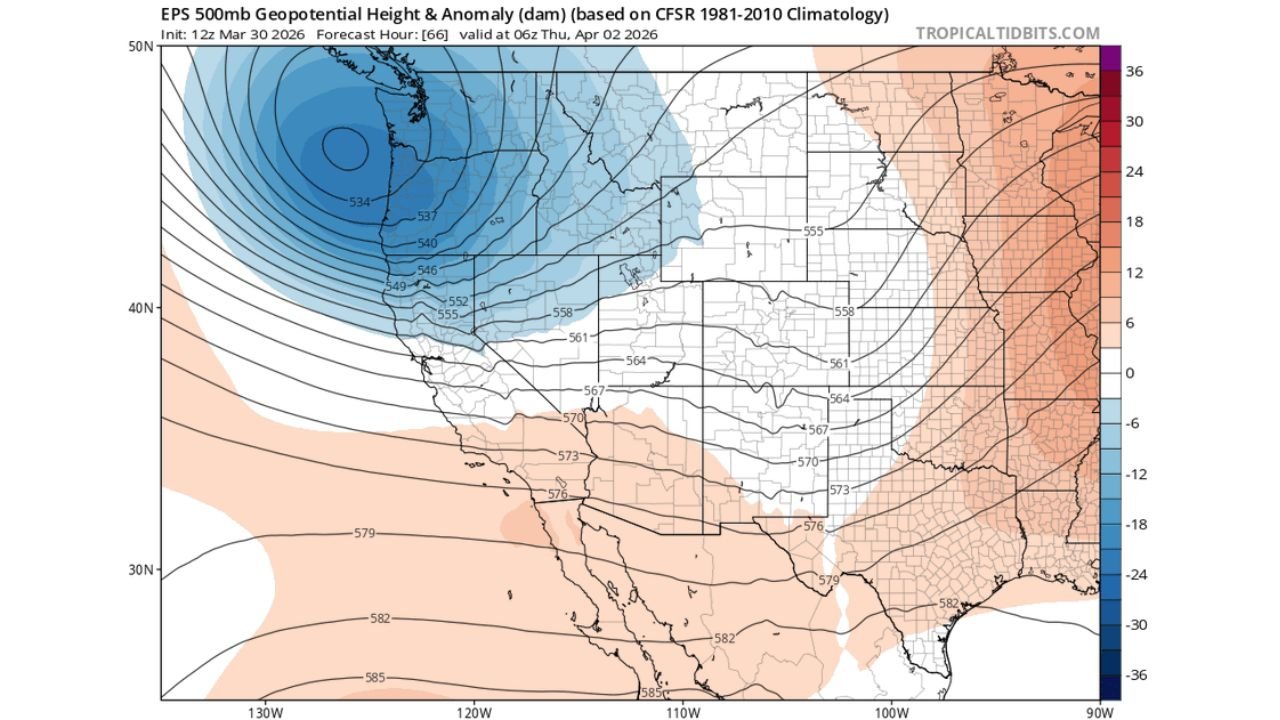 Washington, Oregon, Montana and Colorado Finally Get Cooler Temperatures and Mountain Snow This Week but the Historic Snowpack Crisis Across the West Will Not See Meaningful Relief