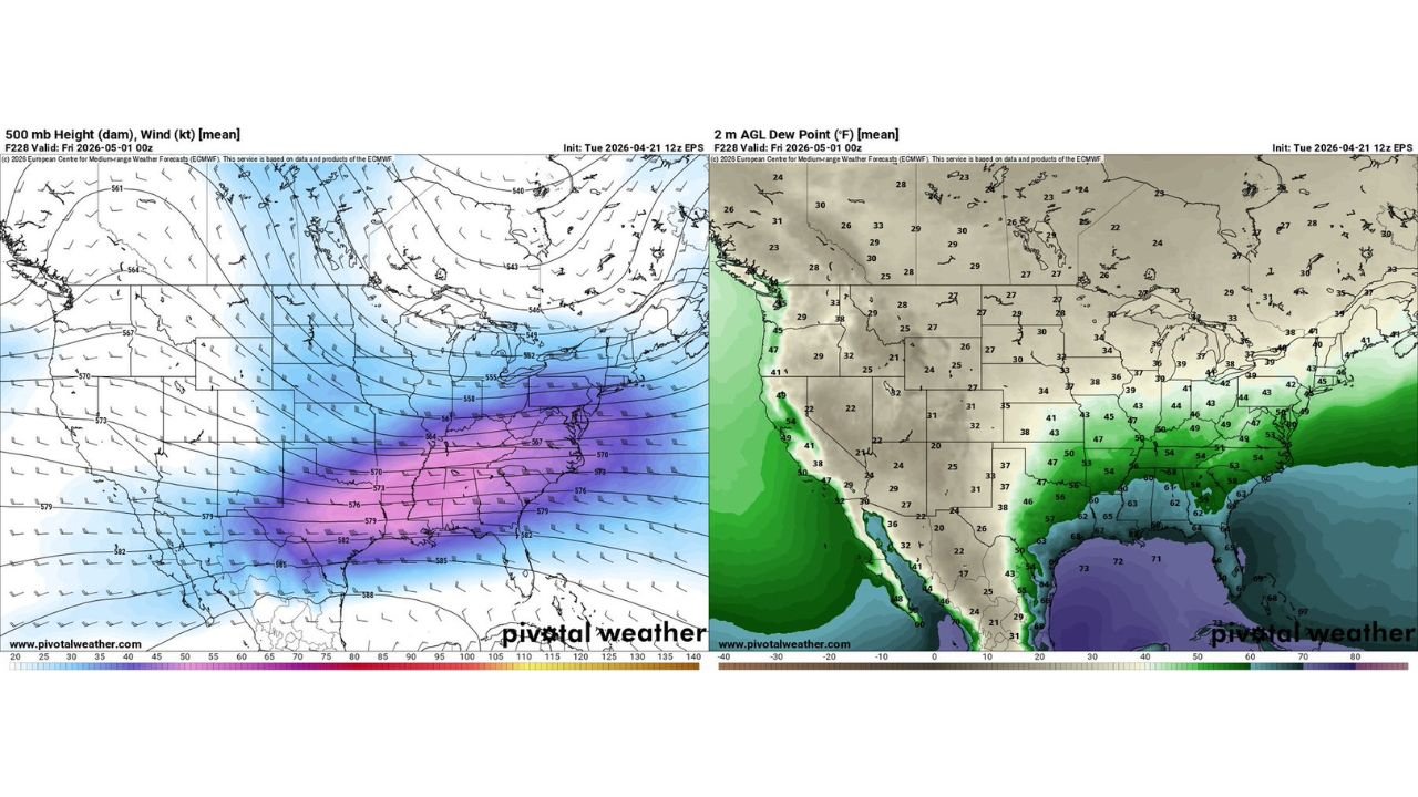 Another Severe Weather Threat Is Emerging for the Southeast Later Next Week as Strong Upper-Level Flow and Deep Gulf Moisture Point Toward Friday May 1