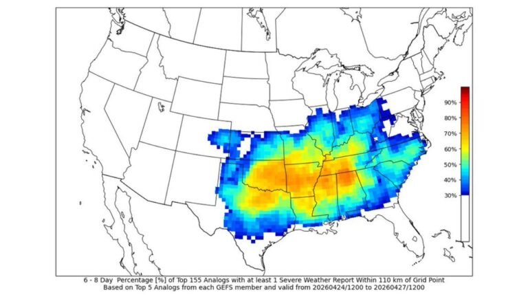 Arkansas and the Southern United States Face Multiple Days of Severe Weather and Tornadoes This Weekend After 12 Months of Unusual Quiet