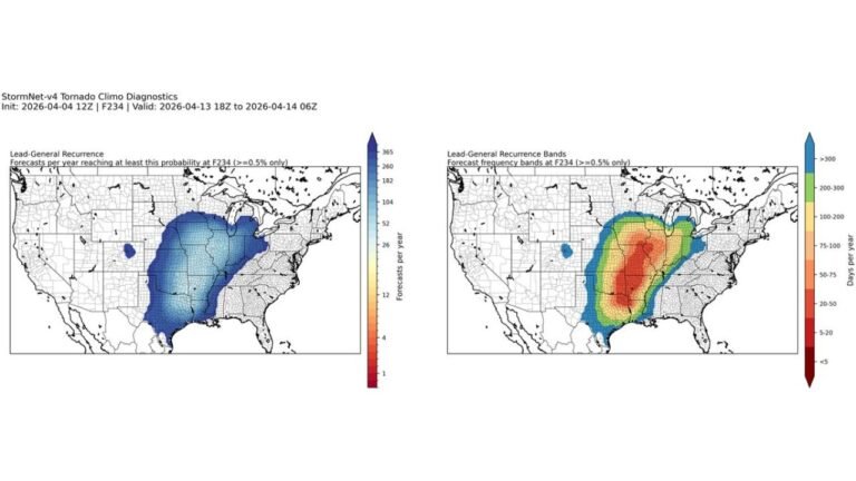 Chicago, St Louis, Memphis and Little Rock Highlighted as April 13 Severe Weather Setup Signals Busy Tornado Stretch Across Midwest and South