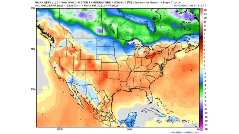 Minneapolis, Fargo and Duluth Face Prolonged Freeze Risk as Week 2 Forecast Signals Below-Normal Temperatures Across Upper Midwest