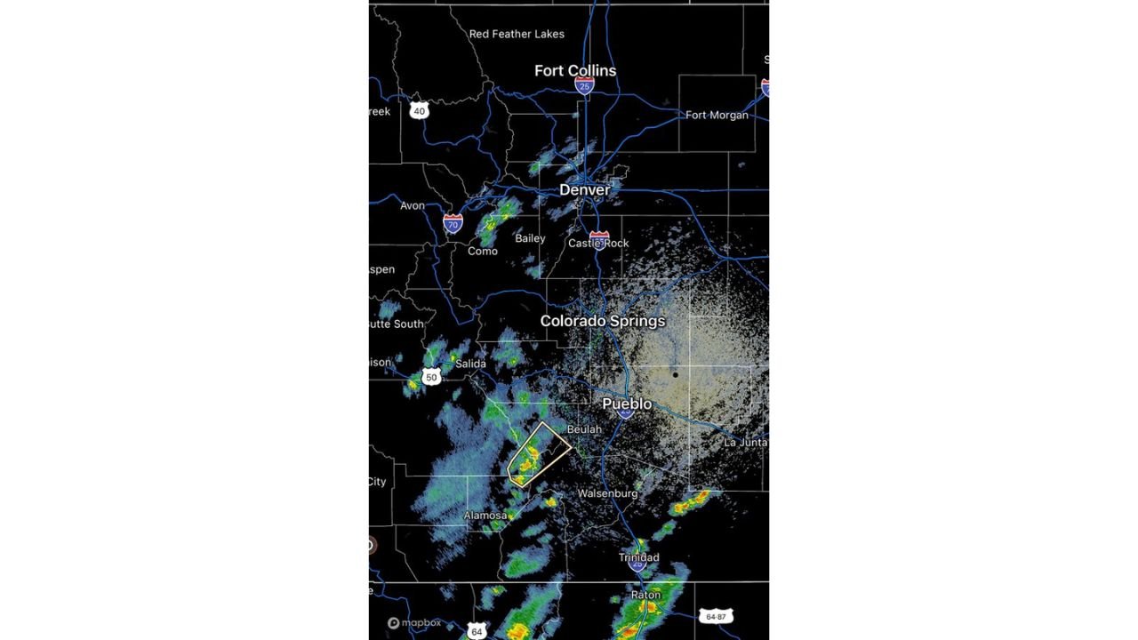 Severe Thunderstorms Strike Grand Junction, Glenwood Springs and Montrose as Colorado's Western Slope Faces Gusty Winds, Hail and Heavy Downpours Through 9 PM With Storms Now Tracking Toward Pueblo and Canon City