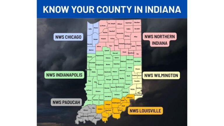 Indiana Residents Need to Know Their County and Neighboring Counties Before Severe Storms Strike This Wednesday
