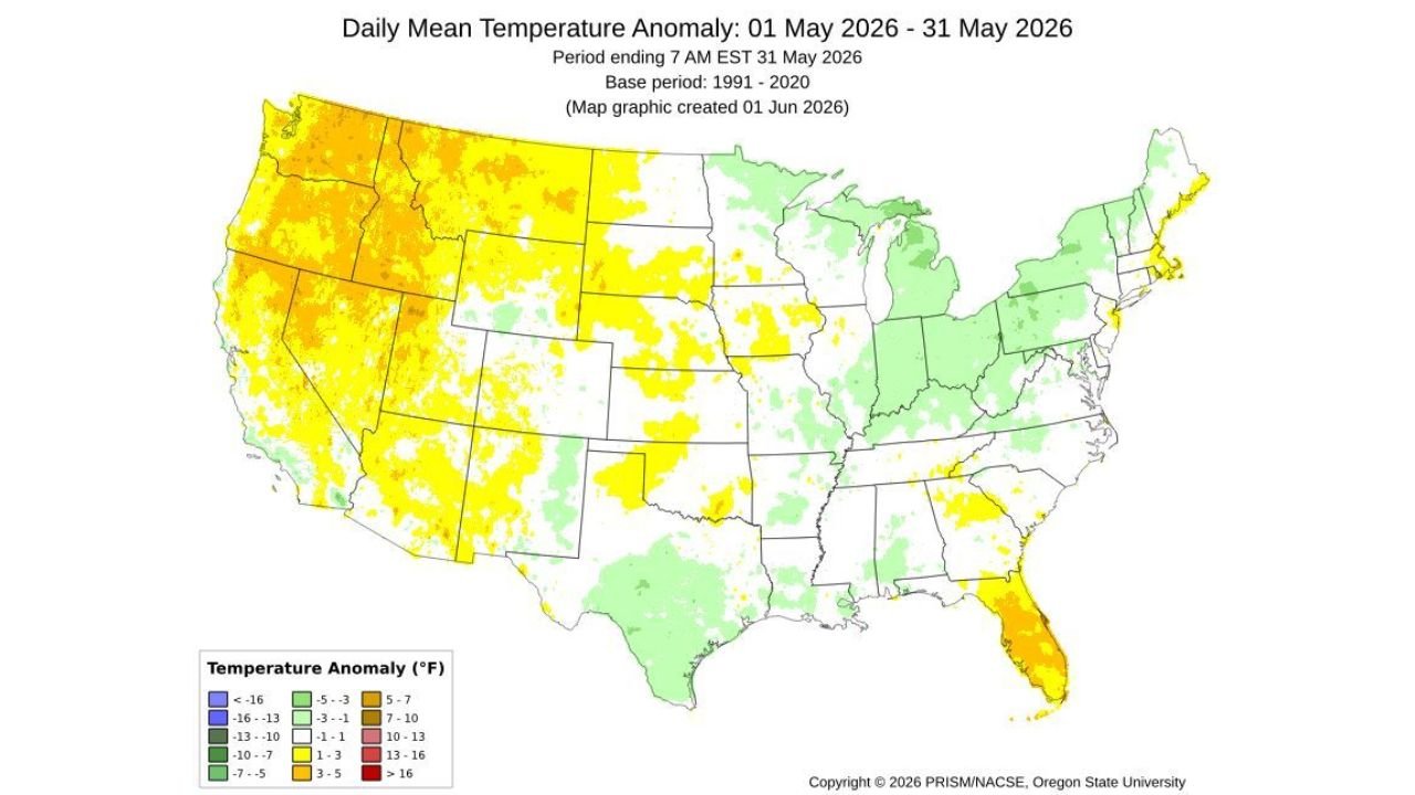 Washington and Baltimore Face Historic Drought as May 2026 Closes With a 12-Inch Deficit