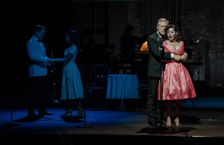 Chicago actors perform onstage in Porchlight Music Theatre's production of Follies at the Studebaker Theater