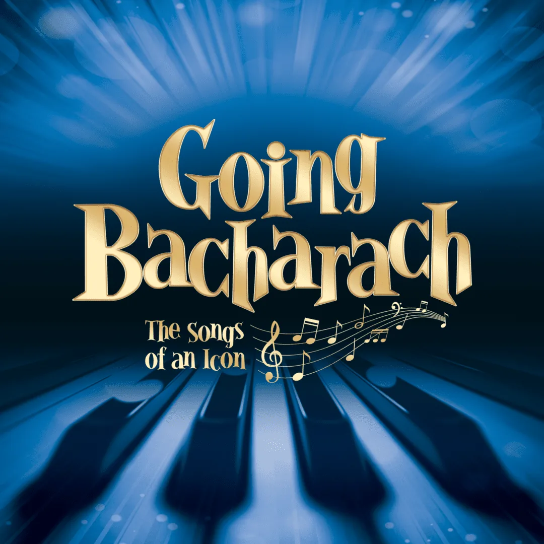 Three singers perform onstage with a pianist and small band in a cabaret-style theater setting