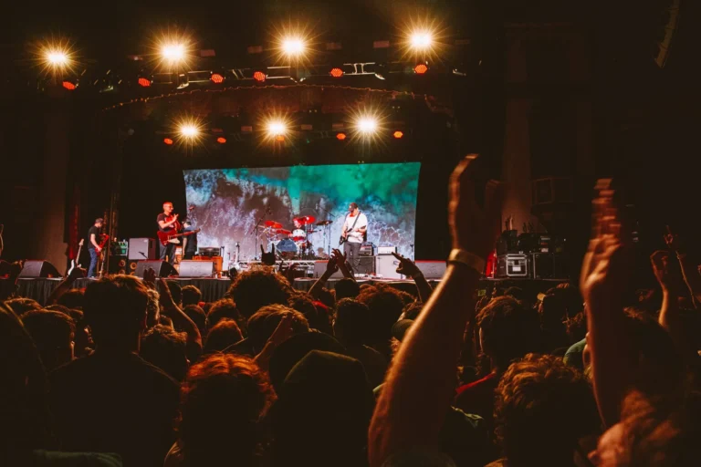 Hum performing at the Aragon Ballroom during Slide Away in Chicago