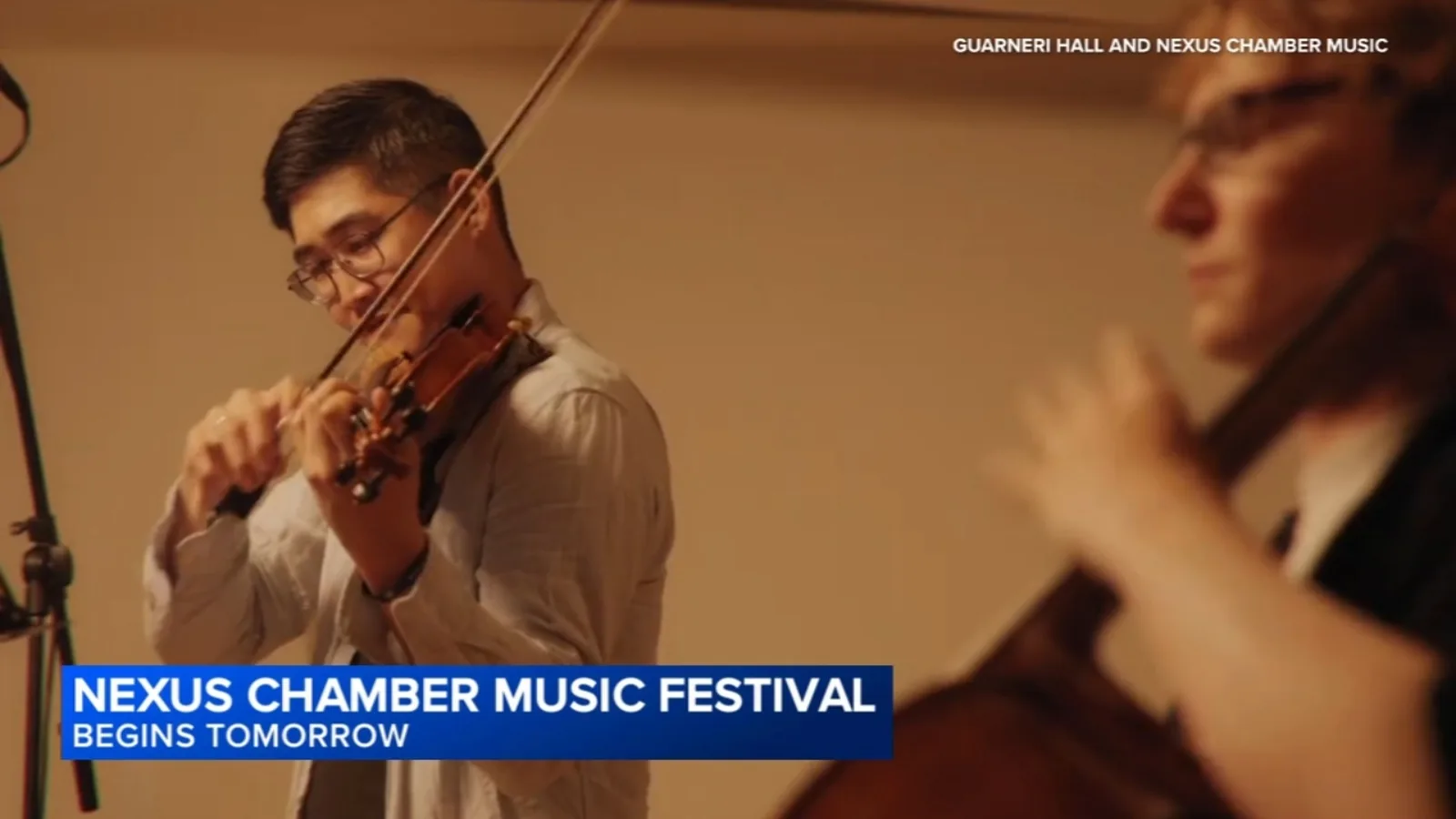 Musicians performing chamber music at the NEXUS Chamber Music Festival in Chicago