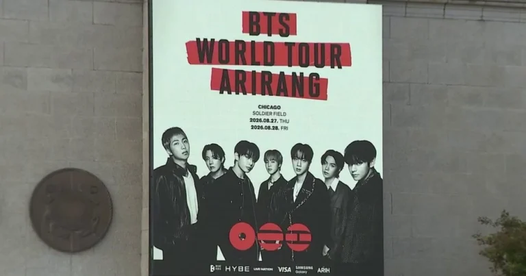 BTS fans gather in Chicago ahead of sold-out Soldier Field concerts