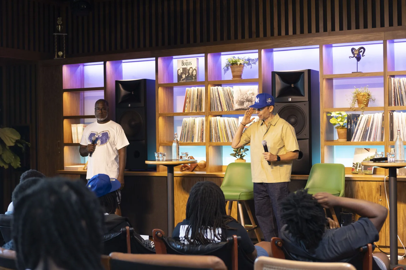 Wu-Tang Management speakers talk with Birmingham youth at High Dive HiFi Lounge