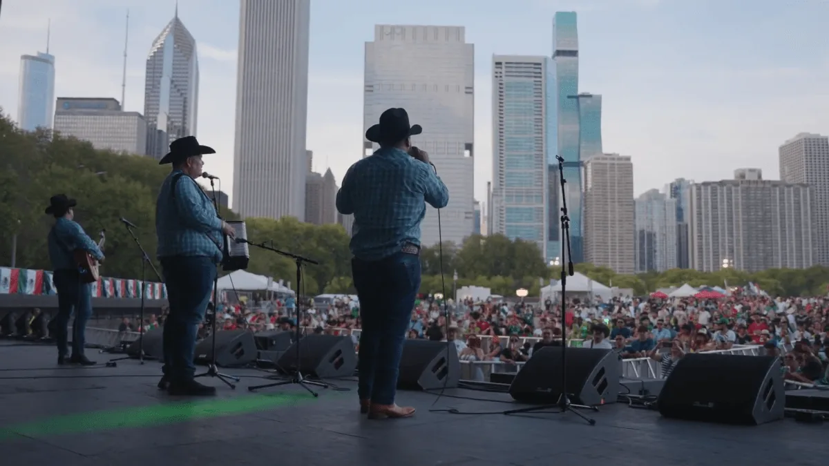 Crowds gather for El Grito Chicago festival with music, food vendors and Mexican Independence Day celebrations