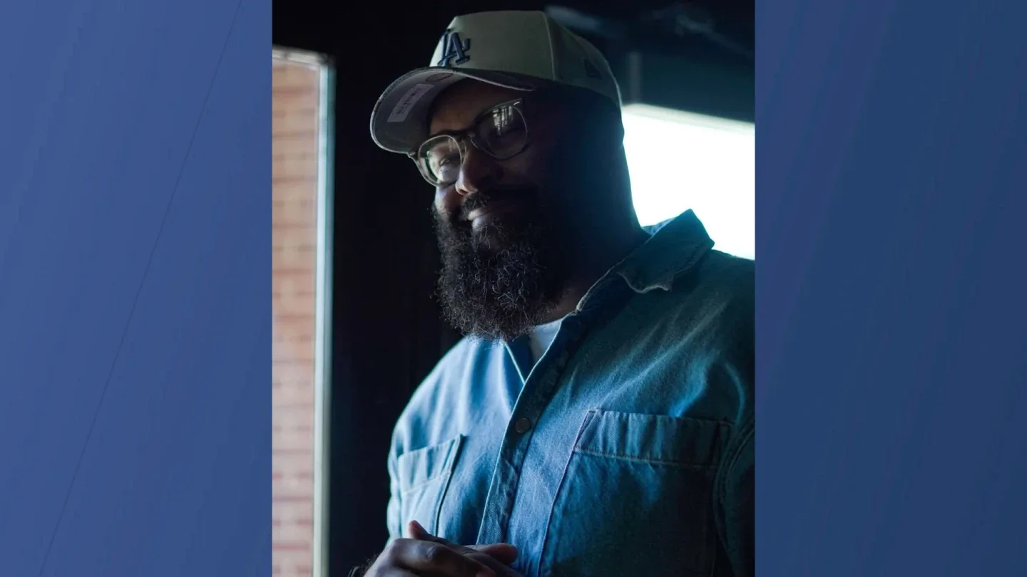Tony Foster Jr. promoting a benefit concert in Oklahoma City to help fund his kidney transplant