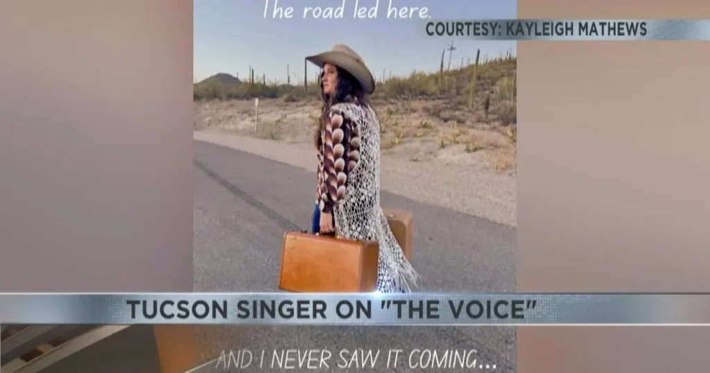 Tucson Singer Kayleigh Mathews Brings Her Voice to the Voice Tonight With a Hometown Spotlight on Nbc’s National Stage