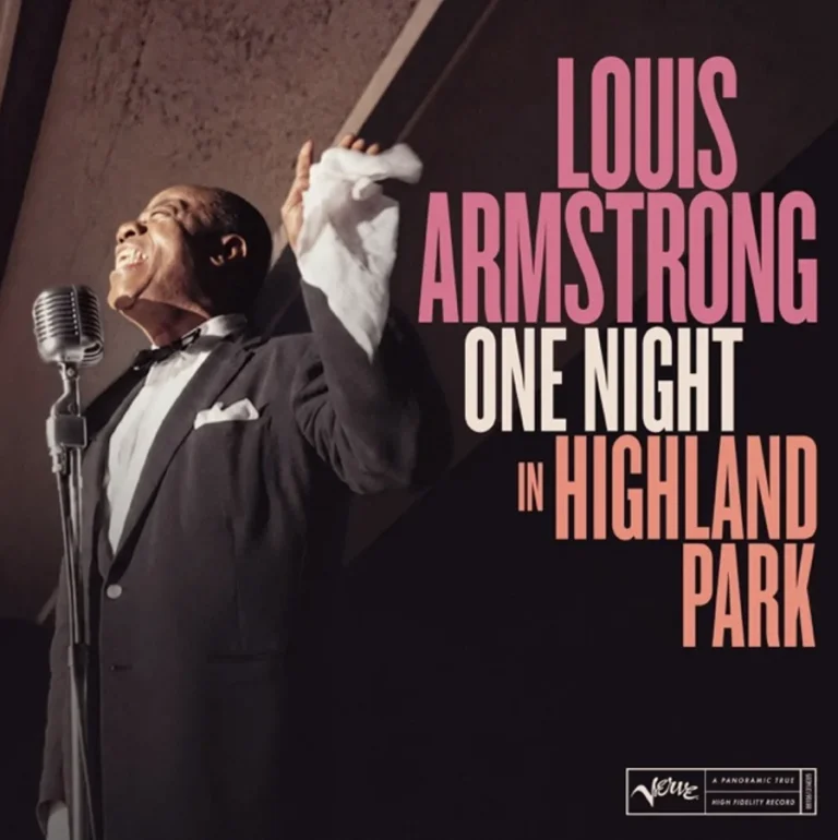 Louis Armstrong performing in a restored 1957 live concert recording from Highland Park, Illinois